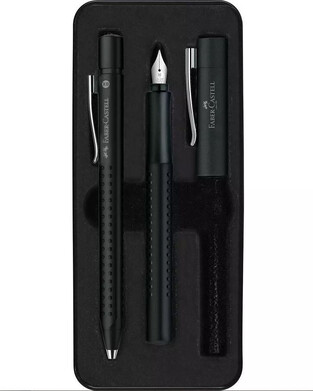 FABER CASTELL ΣΕΤ GRIP 2011 ΠΕΝΑ ΣΤΥΛΟ ΜΑΥΡΟ 140983