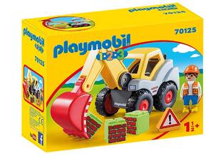 PLAYMOBIL 1 2 3 ΦΟΡΤΩΤΗΣ ΕΚΣΚΑΦΕΑΣ 70125