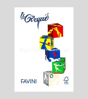 FAVINI ΠΑΚΕΤΟ ΧΑΡΤΙ A4 (21x29,7cm) 80gr ΑΣΟΡΤΙ (MIX) ΑΠΑΛΑ ΧΡΩΜΑΤΑ 500Φ