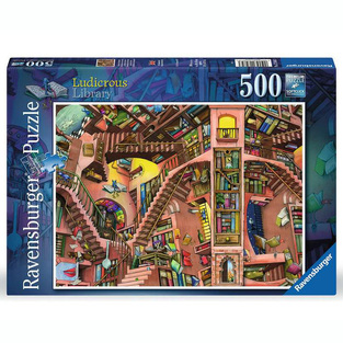 RAVENSBURGER ΠΑΖΛ 500τεμ ΒΙΒΛΙΟΘΗΚΗ 17484