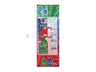 LUNA ΠΑΖΛ ΧΡΩΜΑΤΙΣΜΟΥ ΠΥΡΓΟΣ 2 ΟΨΕΩΝ 24 ΤΕΜΑΧΙΩΝ PJMASKS ΠΙΤΖΑΜΟΗΡΩΕΣ (ΠΥΤΖΑΜΟΗΡΩΕΣ) 0484035