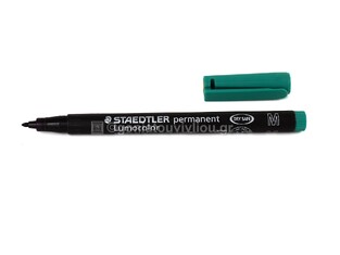 STAEDTLER LUMOCOLOR ΜΑΡΚΑΔΟΡΑΚΙ ΑΝΕΞΙΤΗΛΟ ΟΙΝΟΠΝΕΥΜΑΤΟΣ 317 MEDIUM ΠΡΑΣΙΝΟ