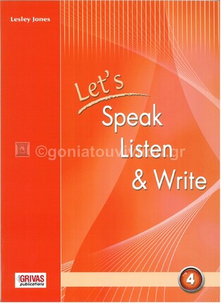 LETS SPEAK LISTEN AND WRITE 4