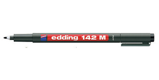 EDDING 142 M ΜΑΡΚΑΔΟΡΟΣ ΔΙΑΦΑΝΕΙΩΝ ΑΝΕΞΙΤΗΛΟΣ 1.0mm ΜΑΥΡΟΣ No1