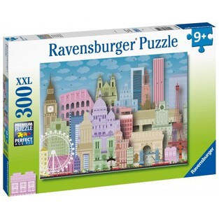 RAVENSBURGER ΠΑΖΛ XXL 300τεμ ΕΥΡΩΠΑΙΚΕΣ ΠΟΛΕΙΣ 13355