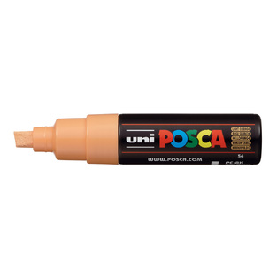 POSCA ΜΑΡΚΑΔΟΡΟΣ ΧΟΝΔΡΟΣ PC8KT ΑΝΟΙΧΤΟ ΠΟΡΤΟΚΑΛΙ (LIGHT ORANGE)