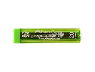 FABER CASTELL ΜΥΤΕΣ ΓΙΑ ΜΗΧΑΝΙΚΟ ΜΟΛΥΒΙ 0.7mm 2B (ΚΟΥΤΑΚΙ ΤΩΝ 20ΤΜΧ) 2267