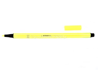 STABILO PEN ΜΑΡΚΑΔΟΡΑΚΙ 68 24 ΦΩΣΦΟΡΙΖΕ ΚΙΤΡΙΝΟ FLUO YELLOW 1mm