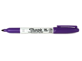 SHARPIE ΜΑΡΚΑΔΟΡΑΚΙ ΑΝΕΞΙΤΗΛΟ FINE ΜΩΒ ΣΚΟΥΡΟ