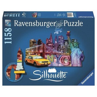 RAVENSBURGER ΠΑΖΛ SILHOUETTE (ΣΙΛΟΥΕΤ) 1158 ΤΕΜΑΧΙΩΝ NEW YORK ΝΕΑ ΥΟΡΚΗ 16153