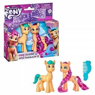 HASBRO MY LITTLE PONY MOVIE FUN FRIENDS SUNNY AND HITCH  F3780 / F3800