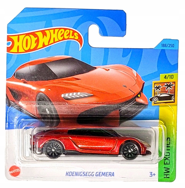 MATTEL ΑΥΤΟΚΙΝΗΤΑΚΙ HOT WHEELS KOENIGSEGG GAMERA 5785