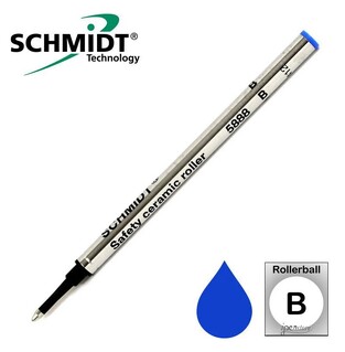 SCHMIDT REFILL ΑΝΤΑΛΛΑΚΤΙΚΟ ΓΙΑ ΣΤΥΛΟ ROLLERBALL ΜΠΛΕ BROAD