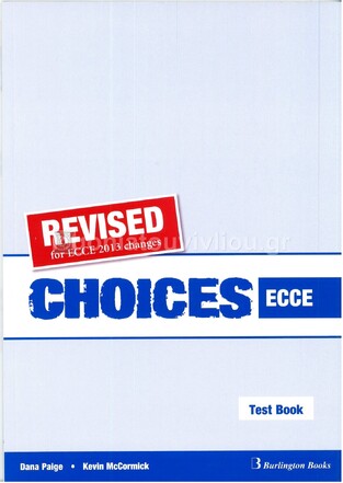 REVISED CHOICES ECCE TEST (EDITION 2013)