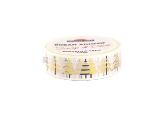 GLOBAL GIFT MASKING TAPE ΑΥΤΟΚΟΛΛΗΤΗ ΤΑΙΝΙΑ ΧΕΙΡΟΤΕΧΝΙΑΣ ΧΡΙΣΤΟΥΓΕΝΝΙΑΤΙΚΟ ΔΕΝΤΡΟ 10m 933590