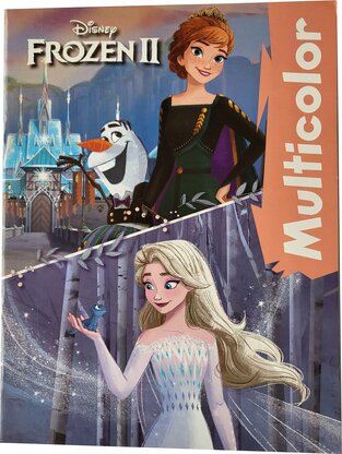 DISNEY ΒΙΒΛΙΟ ΖΩΓΡΑΦΙΚΗΣ ΜΕ ΠΡΟΤΥΠΩΜΕΝΑ ΣΧΕΔΙΑ FROZEN 2 16φ 598536