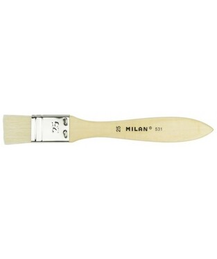 MILAN ΠΙΝΕΛΟ ΠΙΝΕΛΑΣΑ ΠΛΑΚΕ ΜΕ ΦΥΣΙΚΗ ΤΡΙΧΑ 531 3cm 0453130