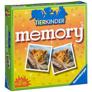 RAVENSBURGER ΕΠΙΤΡΑΠΕΖΙΟ ΠΑΙΧΝΙΔΙ MEMORY TIERKINDER ΜΙΚΡΑ ΖΩΑΚΙΑ 212750