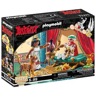 PLAYMOBIL ASTERIX ΚΑΙΣΑΡΑΣ ΚΑΙ ΚΛΕΟΠΑΤΡΑ 71270