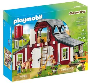 PLAYMOBIL COUNTRY ΑΓΡΟΚΤΗΜΑ ΜΕ ΣΙΛΟ 9315