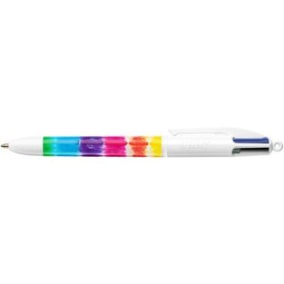 BIC ΣΤΥΛΟ ΜΕ ΤΕΣΣΕΡΑ (4) ΧΡΩΜΑΤΑ 4 COLOURS MESSAGES 1.0mm TIE DYE ΡΙΓΕ