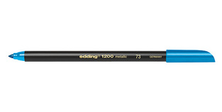 EDDING 1200 ΜΕΤΑΛΛΙΚΟ ΜΑΡΚΑΔΟΡΑΚΙ ΛΕΠΤΗΣ ΓΡΑΦΗΣ ΜΠΛΕ 73