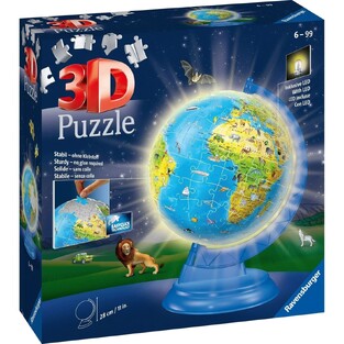 RAVENSBURGER 3D ΠΑΖΛ 180τεμ ΥΔΡΟΓΕΙΟΣ ΓΙΑ ΠΑΙΔΙΑ ΝΥΧΤΕΡΙΝΗ ΕΚΔΟΣΗ (ΠΕΡΙΕΧΕΙ ΛΑΜΠΑ LED) 11288