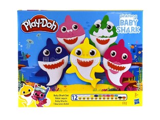 HASBRO PLAY DOH ΣΕΤ ΠΛΑΣΤΟΖΥΜΑΡΑΚΙΑ BABY SHARK 81410