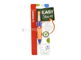 STABILO EASY ERGO ΜΗΧΑΝΙΚΟ ΜΟΛΥΒΙ 1,4MM ΦΩΣΦΟΡΙΖΕ ΠΟΡΤΟΚΑΛΙ ΜΠΛΕ ΓΙΑ ΔΕΞΙΟΧΕΙΡΕΣ 46905