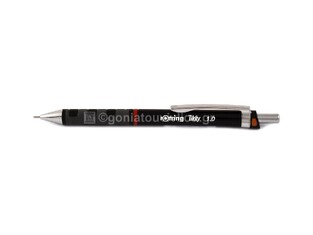 ROTRING TIKKY ΜΗΧΑΝΙΚΟ ΜΟΛΥΒΙ 1.0mm BLACK ΜΑΥΡΟ