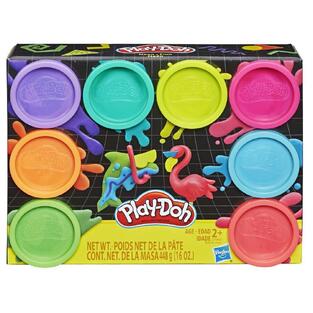 HASBRO PLAY DOH ΣΕΤ ΠΛΑΣΤΟΖΥΜΑΡΑΚΙΑ 8τεμ CASE COLORS ΦΛΑΜΙΝΓΚΟ E5044