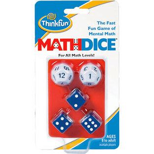 THINKFUN ΕΠΙΤΡΑΠΕΖΙΟ ΠΑΙΧΝΙΔΙ ΜΑΘΗΜΑΤΙΚΩΝ MATH DICE 001510