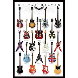 ΔΙΑΚΟΣΜΗΤΙΚΗ ΑΦΙΣΑ GUITAR HEAVEN 61x91,5cm PP31967 (54)