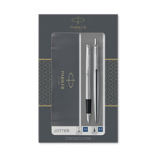 PARKER ΣΕΤ ΠΕΝΑ ΚΑΙ ΣΤΥΛΟ JOTTER CORE DUO STAINLESS STEEL CT FP BP