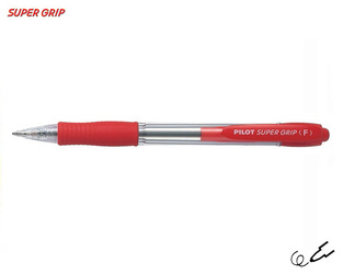 PILOT ΣΤΥΛΟ SUPER GRIP FINE 0.7mm ΚΟΚΚΙΝΟ