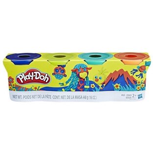 HASBRO PLAY DOH ΣΕΤ ΠΛΑΣΤΟΖΥΜΑΡΑΚΙΑ ΒΑΖΑΚΙΑ ΜΕΓΑΛΑ 4τεμ ΚΑΜΗΛΟΠΑΡΔΑΛΗ B5517