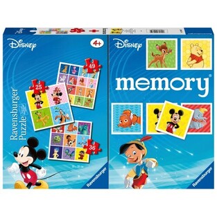 RAVENSBURGER ΕΠΙΤΡΑΠΕΖΙΟ MEMORY ΚΑΙ 3 ΠΑΖΛ 25 / 36 / 49τεμ DISNEY 20985