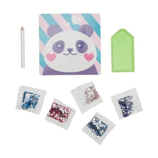 OOLY DIAMOND CREATIONS GEM ART KIT ΚΑΤΑΣΚΕΥΗ PRETTY PANDA 161085