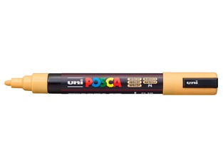 POSCA ΜΑΡΚΑΔΟΡΟΣ ΜΕΣΑΙΟΣ PC5M ΒΕΡΥΚΟΚΙ (APRICOT)