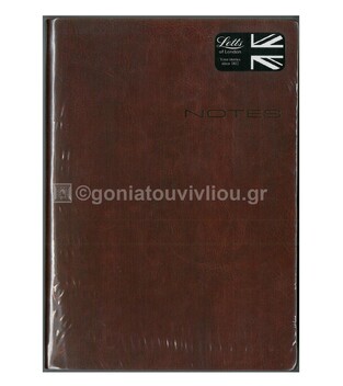 LETTS ΣΗΜΕΙΩΜΑΤΑΡΙΟ A5 LΕCASSA BROWN 090123 (ΡΙΓΕ)