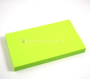 3M POST IT ΑΥΤΟΚΟΛΛΗΤΑ ΧΑΡΤΑΚΙΑ 655 5SS BOOST SUPER STICKY 7,6x12,7cm 90φ ΠΡΑΣΙΝΑ