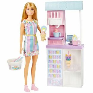 MATTEL BARBIE ΕΡΓΑΣΤΗΡΙΟ ΠΑΓΩΤΟΥ HCN46