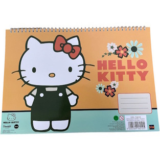 GIM ΜΠΛΟΚ ΖΩΓΡΑΦΙΚΗΣ ΜΕ ΑΥΤΟΚΟΛΛΗΤΑ 23x33cm 40φ HELLO KITTY 33573416