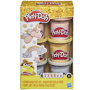 HASBRO PLAY DOH ΣΕΤ ΠΛΑΣΤΟΖΥΜΑΡΑΚΙΑ ΜΕΤΑΛΛΙΚΑ ΧΡΩΜΑΤΑ METALLICS COLLECTION 81994330