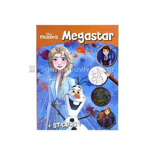 DISNEY MEGASTAR ΒΙΒΛΙΟ ΖΩΓΡΑΦΙΚΗΣ ΜΕ ΑΥΤΟΚΟΛΛΗΤΑ 64φ FROZEN 2 4658132