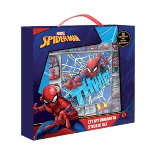 ΣΕΤ ΑΥΤΟΚΟΛΛΗΤA 1000τεμ ΣΕ ΒΑΛΙΤΣΑΚΙ SPIDERMAN 508188