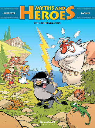 ZEUS LIGHTNING ROD (CAZENOVE / LARBIER) (ΣΕΙΡΑ MYTHS AND HEROES) (ΕΚΔΟΣΗ ΑΓΓΛΙΚΗ) (ΕΤΒ 2023)