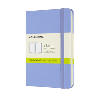 MOLESKINE ΣΗΜΕΙΩΜΑΤΑΡΙΟ POCKET (9x14cm) HARD COVER HYDRANGEA BLUE PLAIN NOTEBOOK (ΚΕΝΟ)