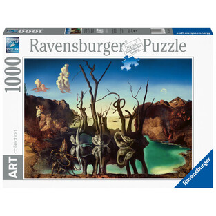 RAVENSBURGER ART COLLECTION ΠΑΖΛ 1000τεμ SALVADOR DALI ΚΥΚΝΟΙ 17180