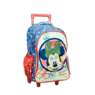 GIM ΣΧΟΛΙΚΗ ΤΣΑΝΤΑ ΣΑΚΙΔΙΟ TROLLEY ΤΡΟΛΕΙ ΔΗΜΟΤΙΚΟΥ MINNIE BOHO SURF 34035074